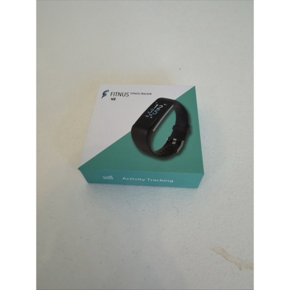 Lot of 2 Fitness V2 Fitness Smart Watch. Track Steps, Heart Rate (1 new)